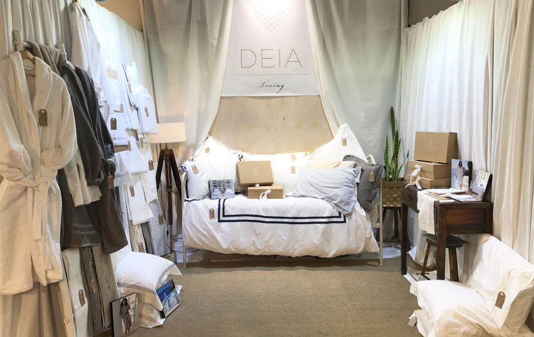 DEIA Living Bed and Bath Linen Exhibit at Sydney AGHA Trade Fair