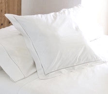 Tailored Standard Pillowcase Set White Saria - DEIA Living - Pillow Case