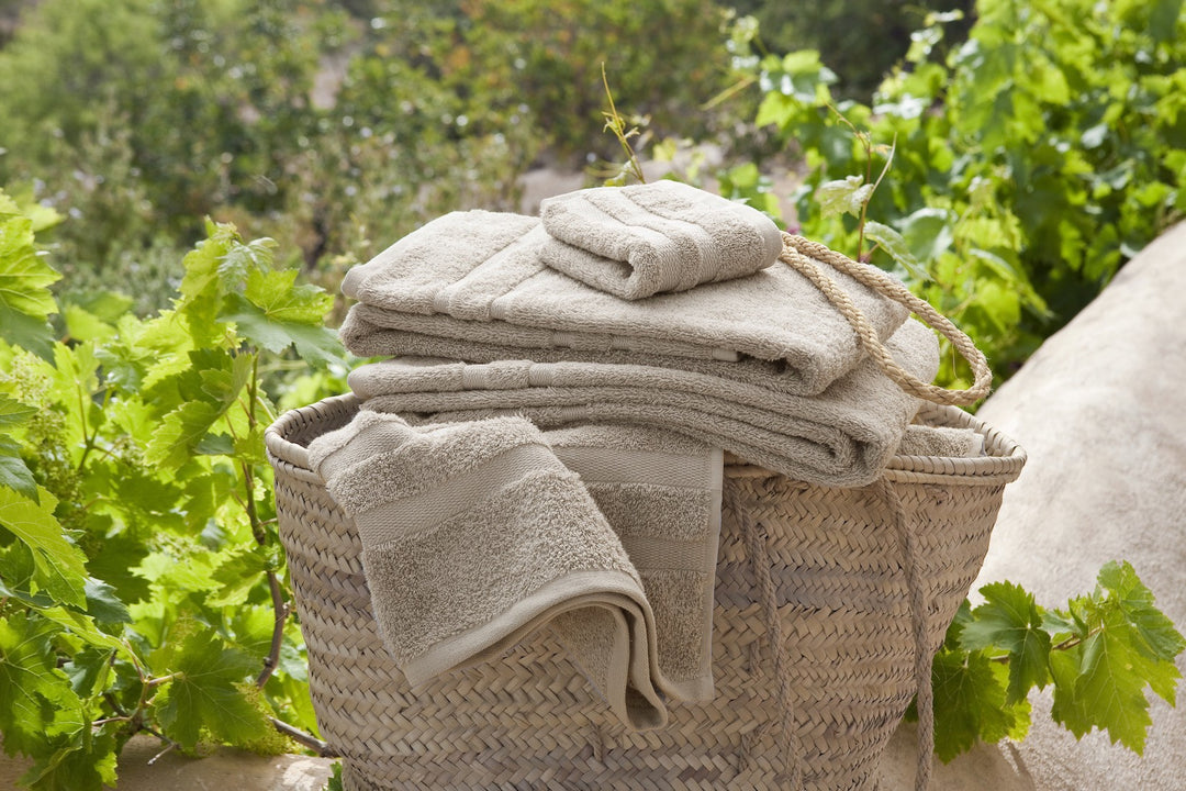 Face Towel Cassis Noisette - DEIA Living - Bath Towel