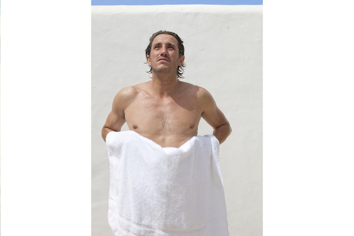 Face Towel Cassis White - DEIA Living - Bath Towel