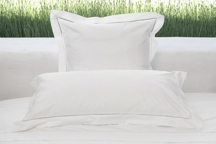 Tailored Standard Pillowcase White Saria - DEIA Living - Pillow Case