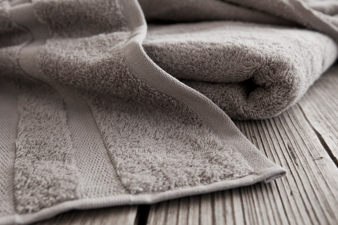 Hand Towel Cassis Pearl Grey - DEIA Living - Bath Towel