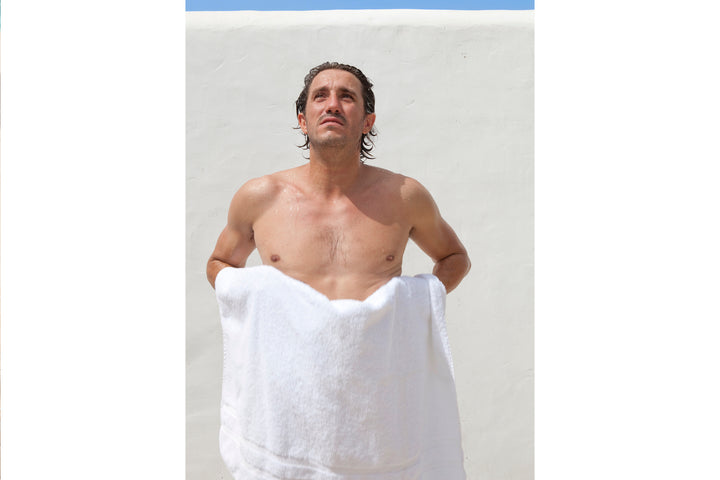 Bath Towel Cassis White - DEIA Living - Bath Towel