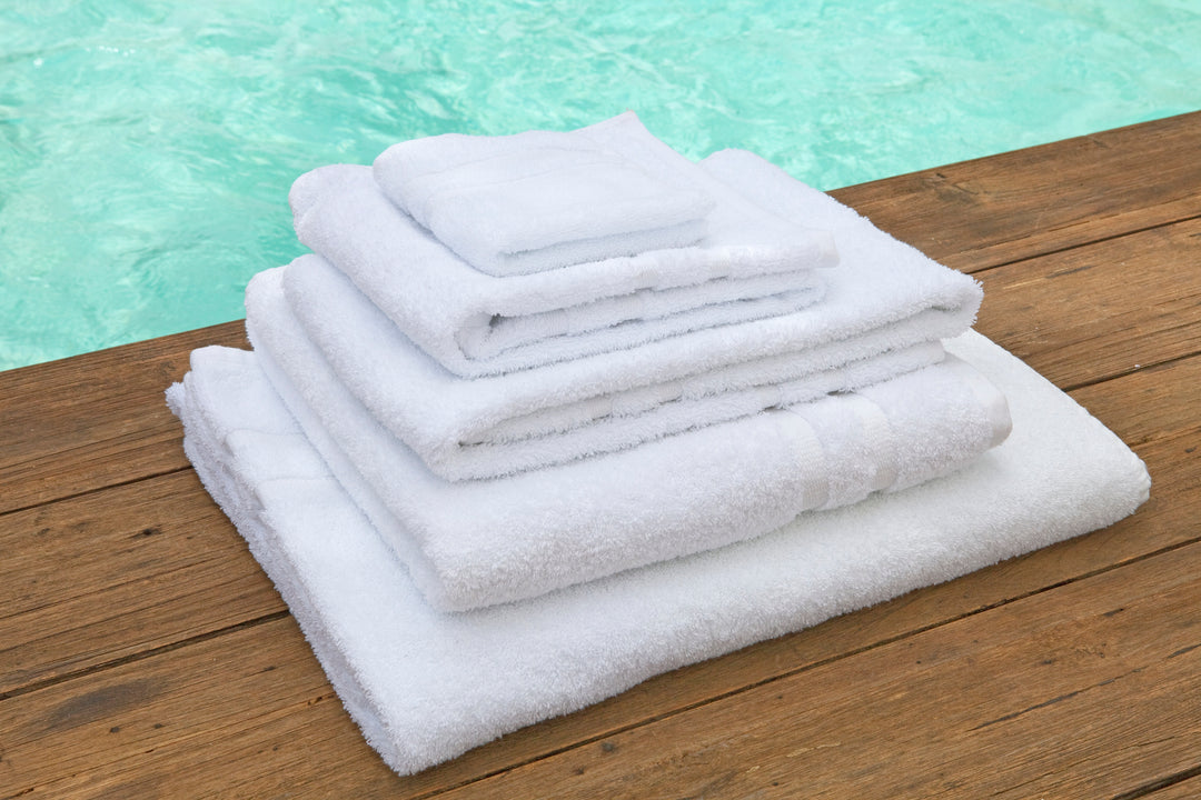 Hand Towel Cassis White - DEIA Living - Bath Towel